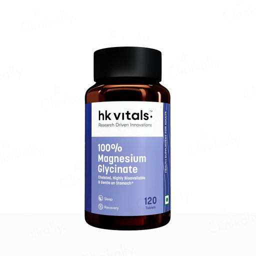 HK Vitals 100% Magnesium Glycinate Health Supplement Tablet